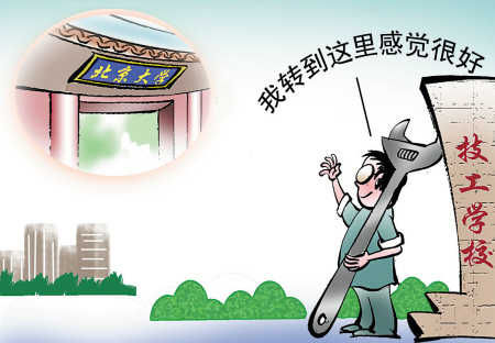 “弃北大读技校” 反思兴趣教育