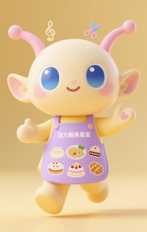 技能竞赛月现代服务系吉祥物 活力服务星宝.png